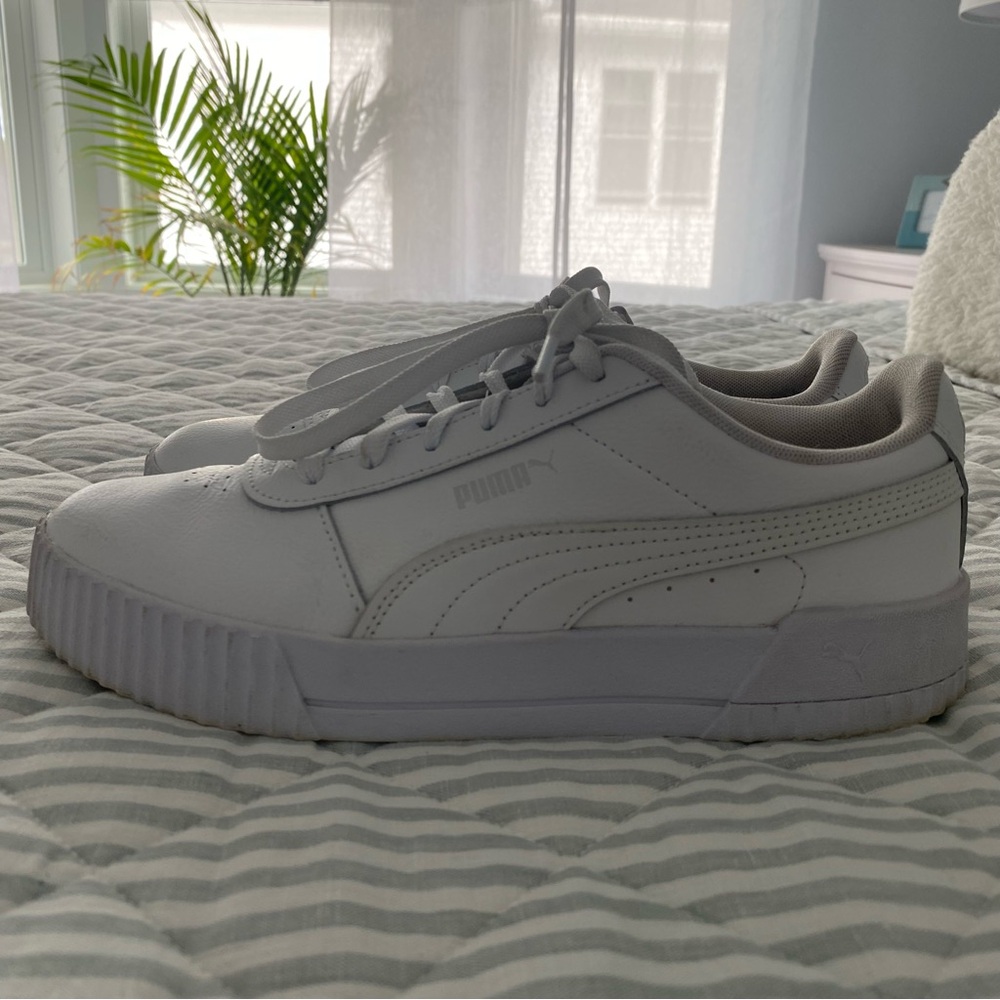 Women’s Puma Carina White Sneakers